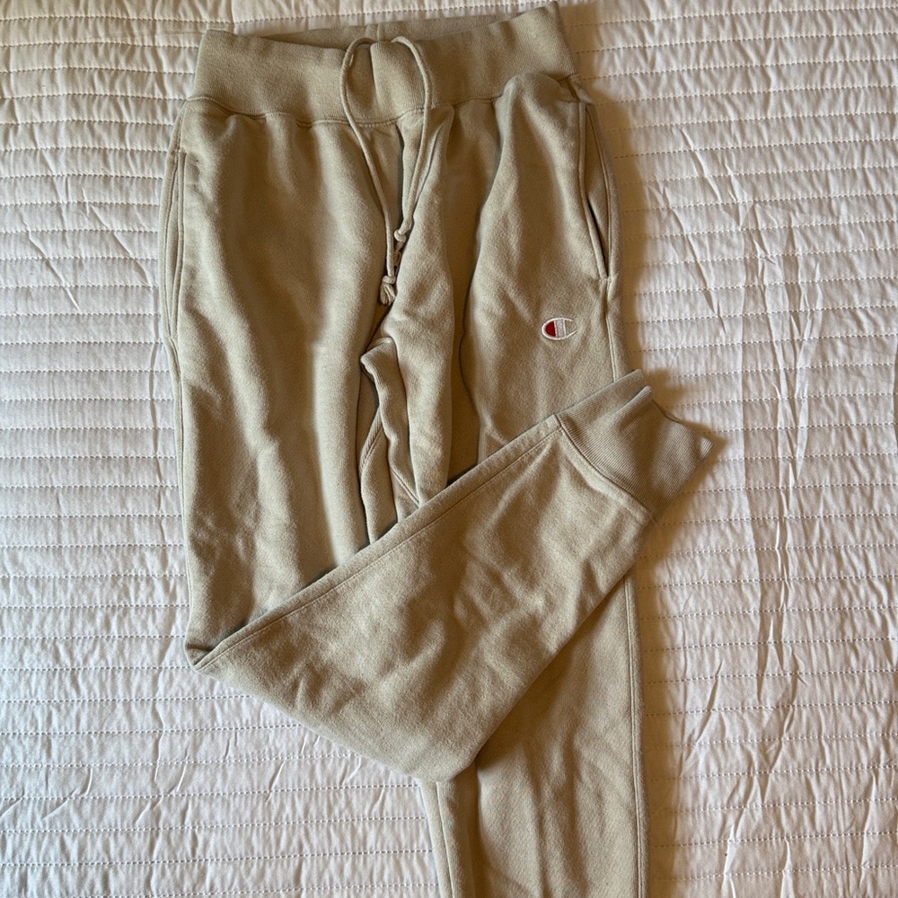 Champion Light Beige Sweatpants